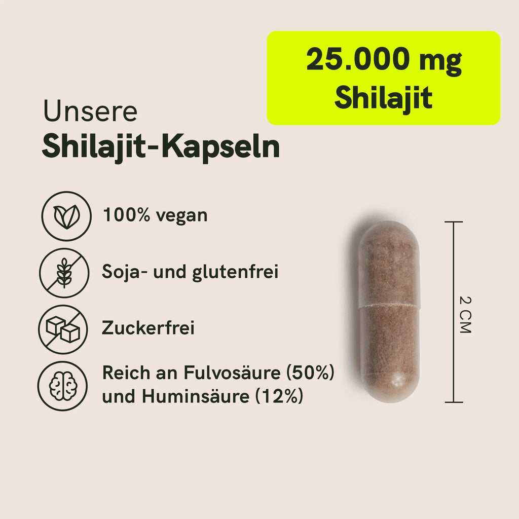 Shilajit Kapseln